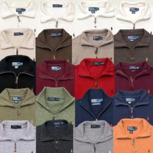 QUARTER ZIP POLO RALPH LAUREN SWEATERS 50X Pcs